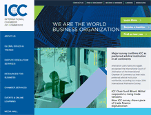 Tablet Screenshot of iccwbo.org
